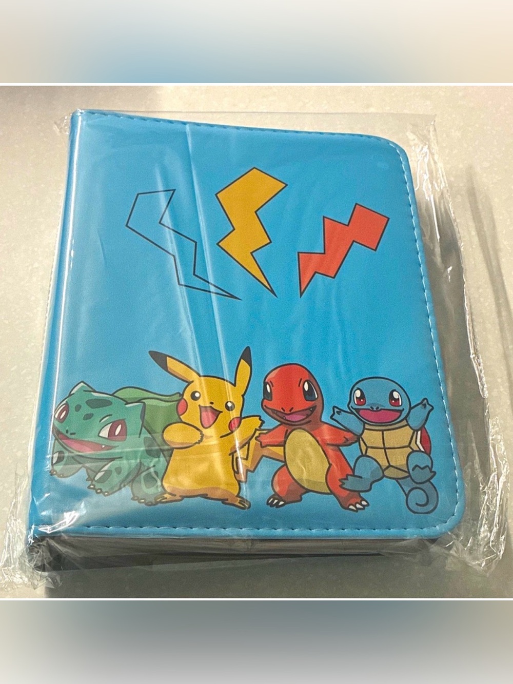 Card Binder for Pokemon Cards Holder Fits 400 Cards w/ 50 Removable Sleeves